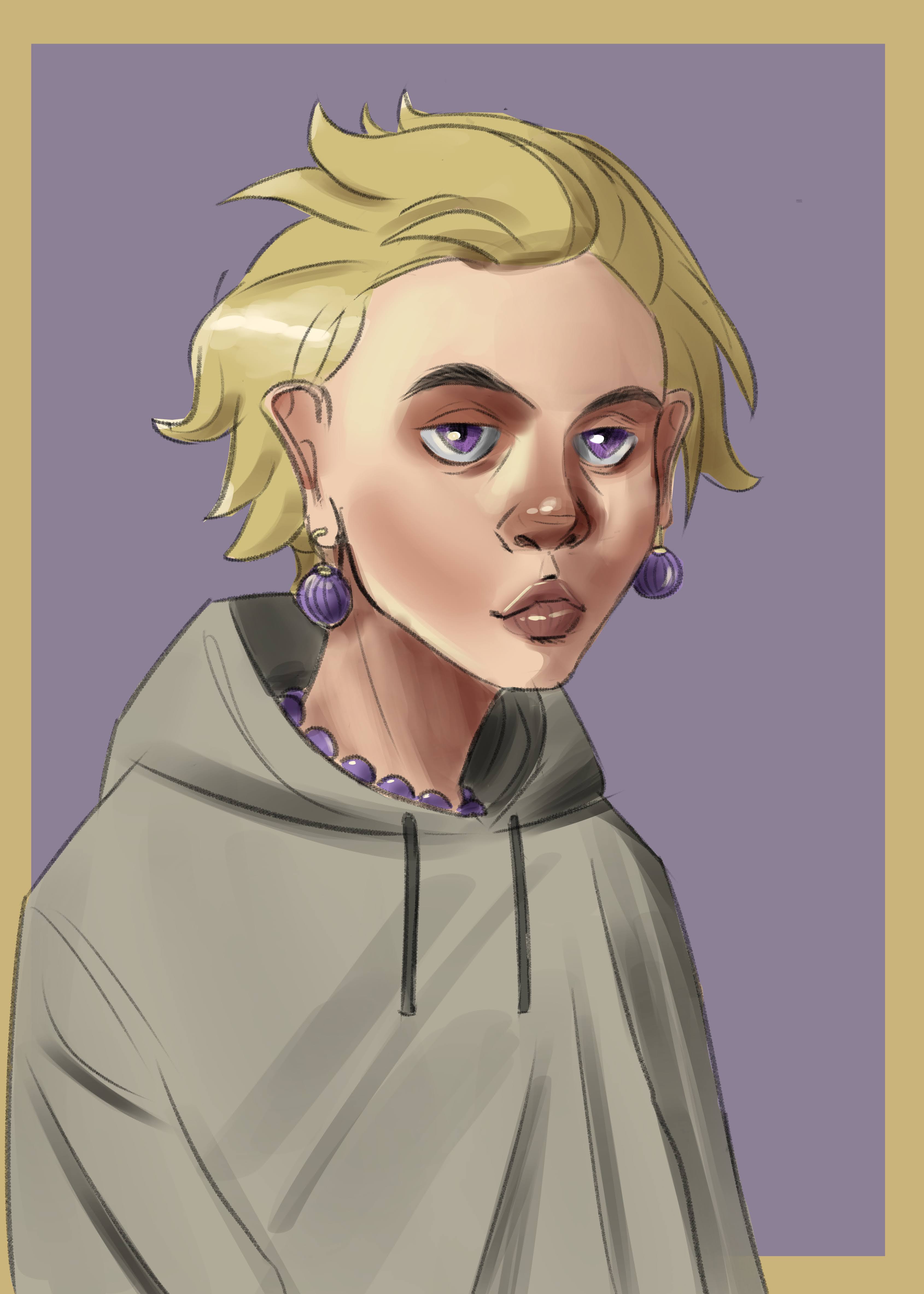 I really like the stylization and nuances in skin tone