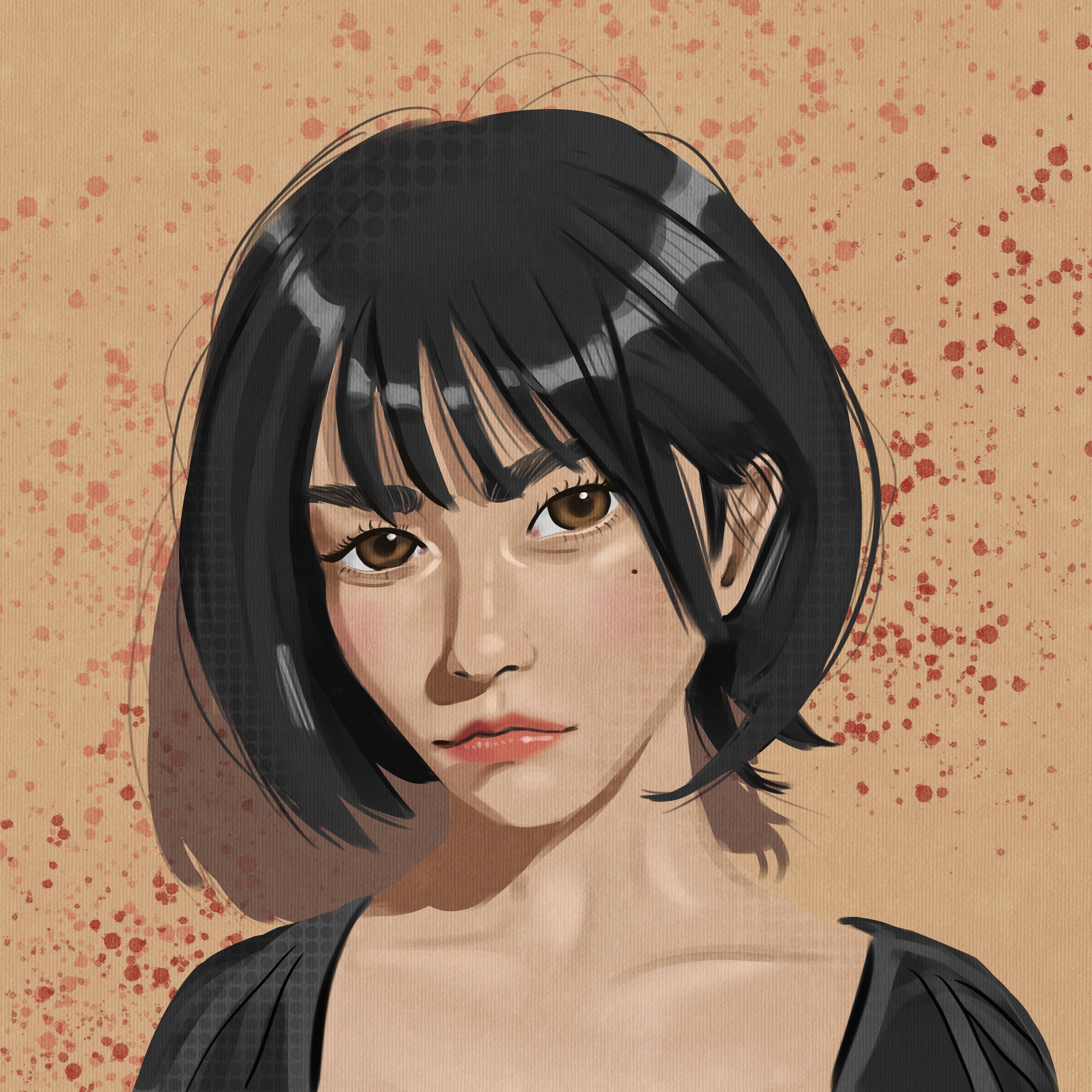 I used to like this one, but something felt off. Maybe the eyes